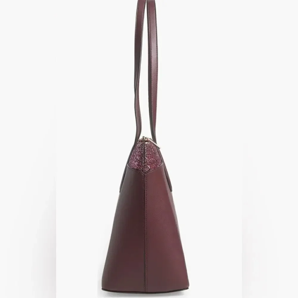 Kate Spade Glitter Flash Tote Shoulder Bag Purse